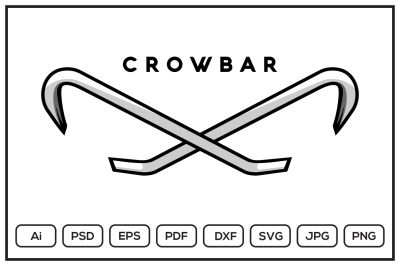 Crowbar design illustration