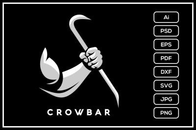 Crowbar design illustration