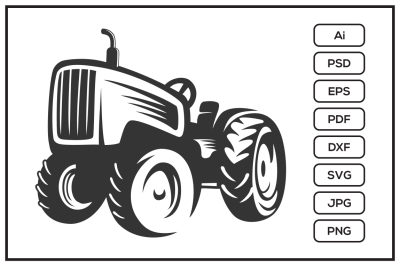 Tractor design illustration