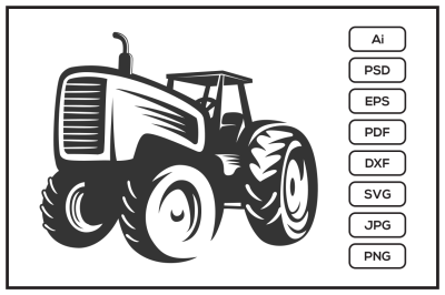 Tractor design illustration