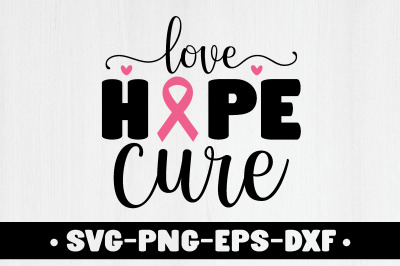 love hope cure