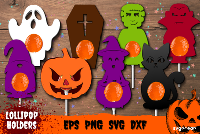 Halloween Candy Holders | Lollipop Holders | Svg Bundle | Cut File