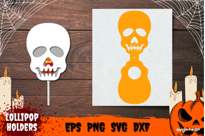 Skull Candy Holder | Lollipop Holders | Svg Bundle | Cut File