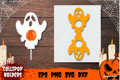 Ghost Candy Holder | Lollipop Holders | Svg Bundle | Cut File