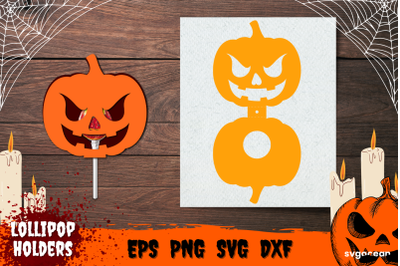 Pumpkin&amp;nbsp;Candy Holder | Lollipop Holders | Svg Bundle | Cut File