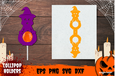 Witch Candy Holder | Lollipop Holders | Svg Bundle | Cut File