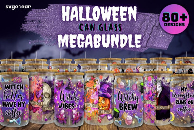 Halloween Can Glass Wrap | Beer Can | Libbey Glass