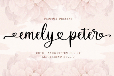 Emely and Peter - Lovely Script