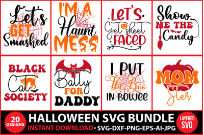 Halloween SVG Bundle, Halloween Cut file Bundle