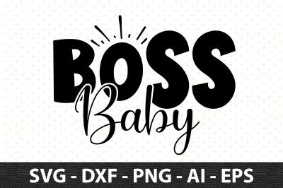 Boss Baby svg