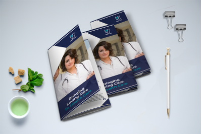 Trifold Medical Brochure Template