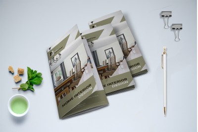 Trifold Interior Brochure Template