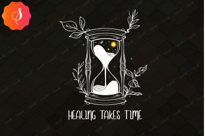 Healing Takes Time Magical Hourglass