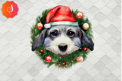 Christmas Cavalier King Charles Spaniel