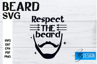 Beard SVG Design | Funny Quotes SVG Design | Bearded Men SVG