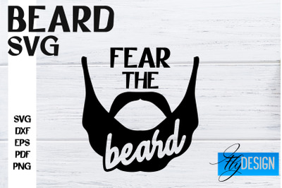 Beard SVG Design | Funny Quotes SVG Design | Bearded Men SVG