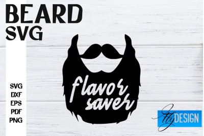 Beard SVG Design | Funny Quotes SVG Design | Bearded Men SVG