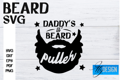 Beard SVG Design | Funny Quotes SVG Design | Bearded Men SVG