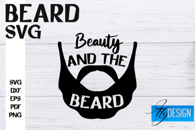 Beard SVG Design | Funny Quotes SVG Design | Bearded Men SVG