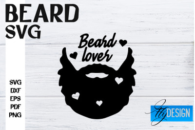 Beard SVG Design | Funny Quotes SVG Design | Bearded Men SVG