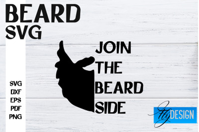 Beard SVG Design | Funny Quotes SVG Design | Bearded Men SVG