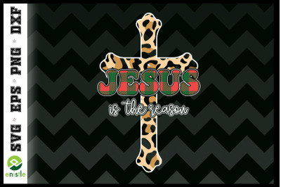 Jesus Is The Reason Christmas Cross