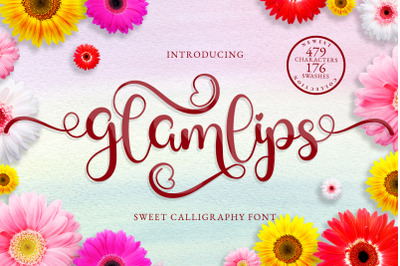 Glamlips - Love Heart Calligraphy Font
