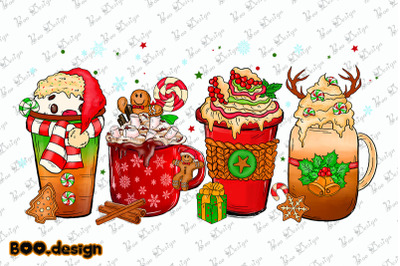 Christmas Coffee Cup Design Graphics