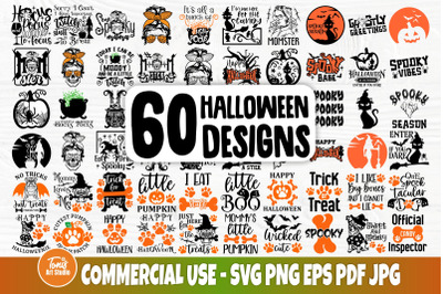 Halloween SVG Bundle, Halloween Cut Files, Funny Witch Quotes