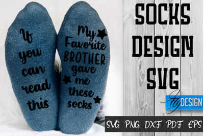 Socks SVG Design | Funny Quotes SVG Design | Socks Sarcastic Quotes