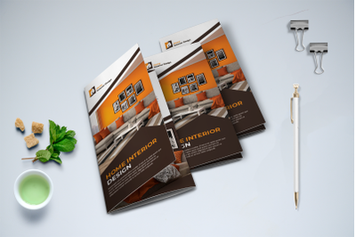 Trifold Interior Brochure Template