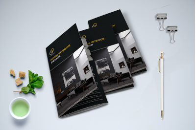 Trifold Interior Brochure Template