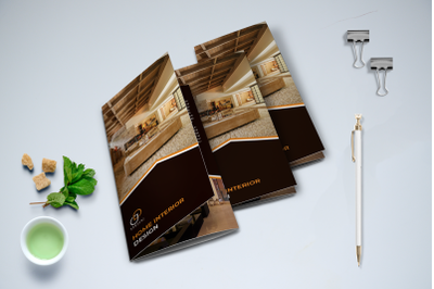 Trifold Interior Brochure Template