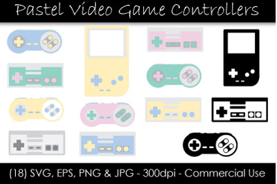 Video Game Controller SVG - Video Game Clipart