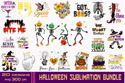 Halloween Bundle-20 Designs-221005