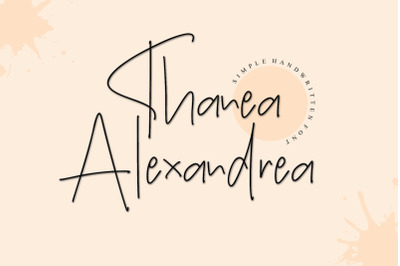 Thanea Alexandrea