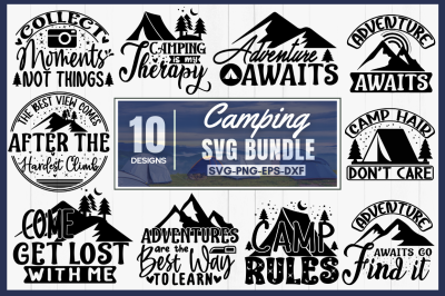 Camping SVG Bundle&2C; Camping Bundle