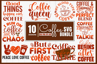 Coffee SVG Bundle, Coffee Bundle