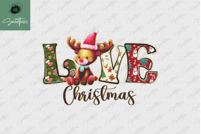 Reindeer Loves Christmas Love