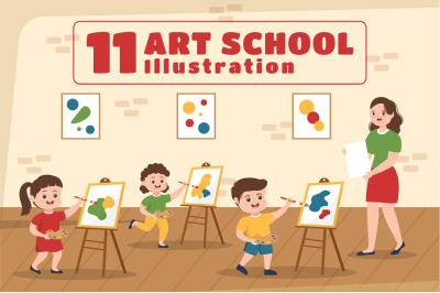 11 Art School of Painting Illustration