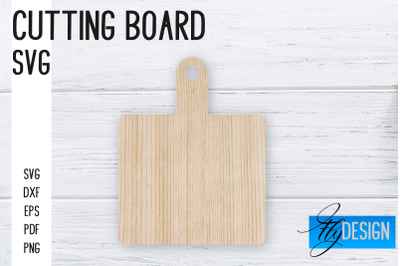 Cutting Board Laser Cut SVG | Kitchen SVG Design | CNC files