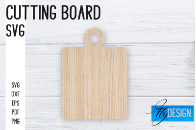 Cutting Board Laser Cut SVG | Kitchen SVG Design | CNC files