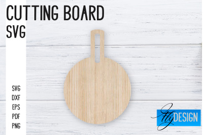 Cutting Board Laser Cut SVG | Kitchen SVG Design | CNC files