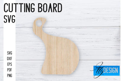 Cutting Board Laser Cut SVG | Kitchen SVG Design | CNC files