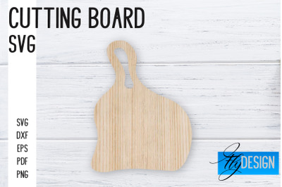 Cutting Board Laser Cut SVG | Kitchen SVG Design | CNC files