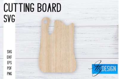 Cutting Board Laser Cut SVG | Kitchen SVG Design | CNC files