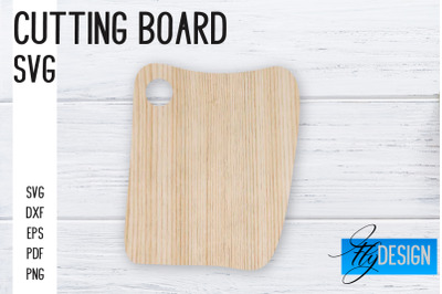 Cutting Board Laser Cut SVG | Kitchen SVG Design | CNC files