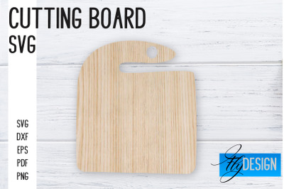 Cutting Board Laser Cut SVG | Kitchen SVG Design | CNC files