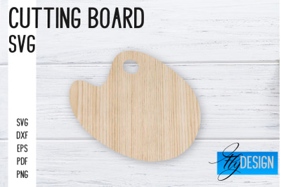 Cutting Board Laser Cut SVG | Kitchen SVG Design | CNC files