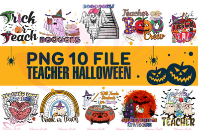Teacher Halloween PNG 10 File